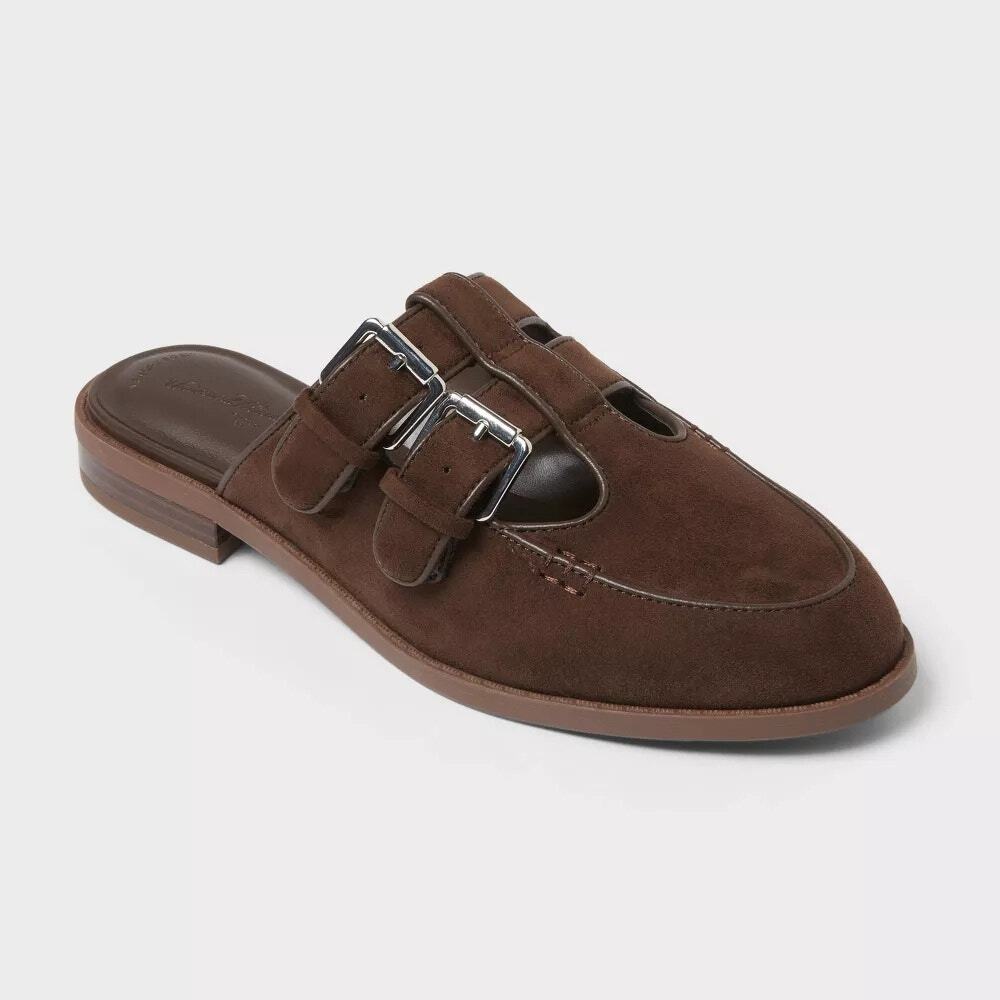 Winona Mary Jane Mules - Universal Thread - Chocolate - Women's 7.5